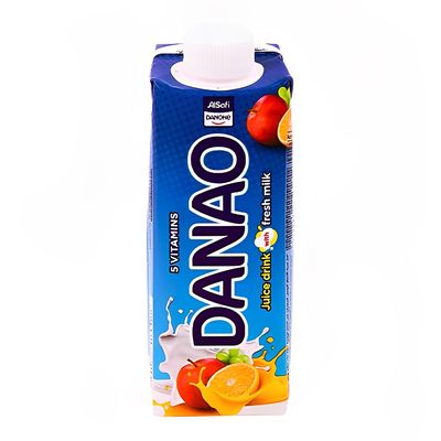 Danao Juice Milk Drink Rich In Calcium Fruit Cocktail 180 ML