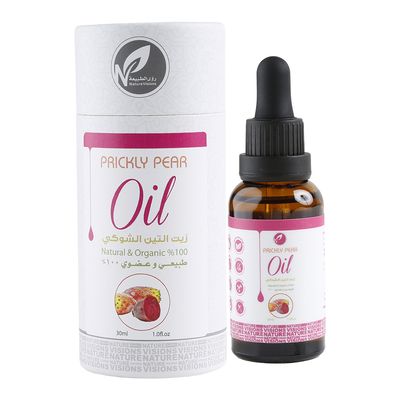 Nature Visions Prickly Pear Oil Natural & Organic- 30ml