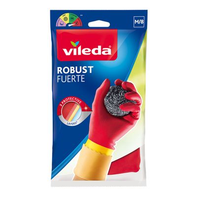 Vileda Gloves Robust Fuerte Medium