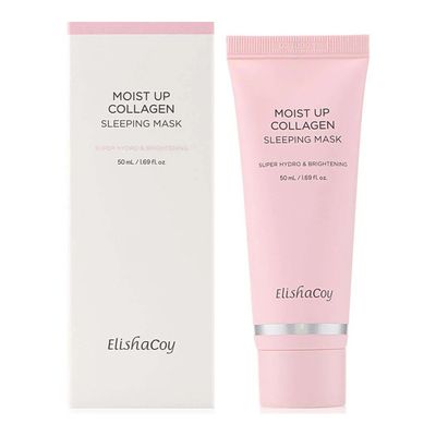 ايليشاكوي قناع نوم بالكولاجين لترطيب البشرة - 50 مل