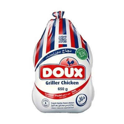 Doux Frozen Chicken Without Bowels 650 G