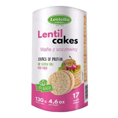 Lestello Lentils Cake Gluten Free 130 G