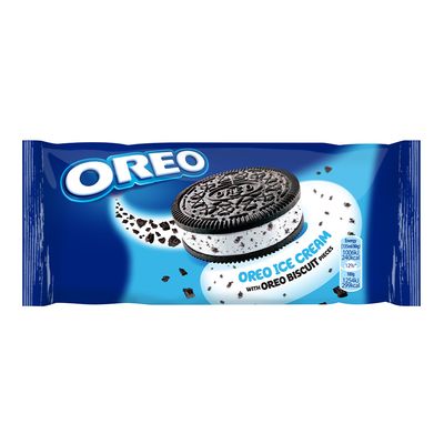 Oreo Ice Cream Sandwich With Biscuit Pieces Vanilla Flavor 135 ML
