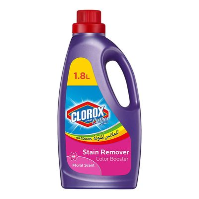 Clorox Stain Remover For Colored Clothes Color Booster Floral 1.8 L