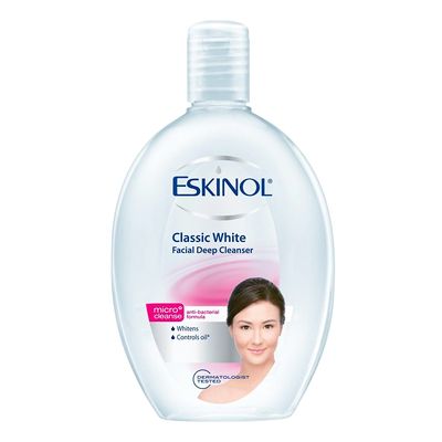 Eskinol Facial Cleanser Classic White 225 ML