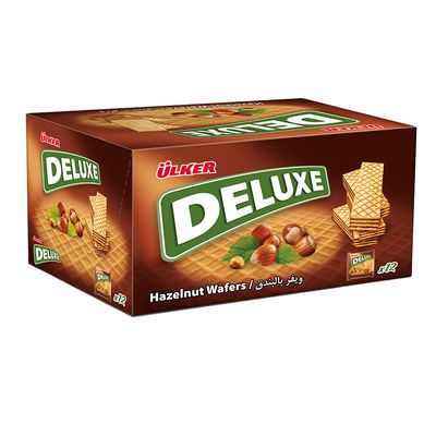 أولكر ويفر بكريمة البندق 40 جرام × 12