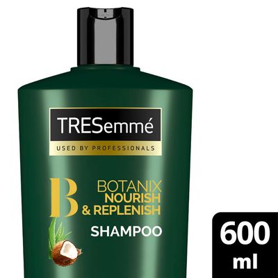 Tresemme Shampoo BOTANIX NOURISH & REPLENISH With Cocount Milk &Aloevera 600 ML