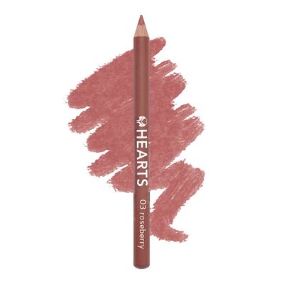 Hearts Lip Liner  03 Rose Berry  - 1g