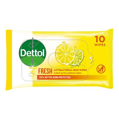 Dettol Sterile Wipes Fresh 10 Pieces