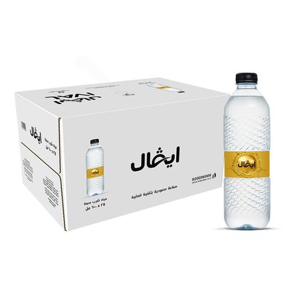 Ival Bottled Drinking Water 600 ML × 24 Box