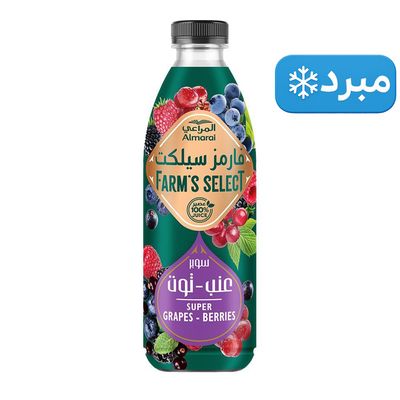 Almarai Juice Farms Select Grapes & Berries Nothing Added 1 L