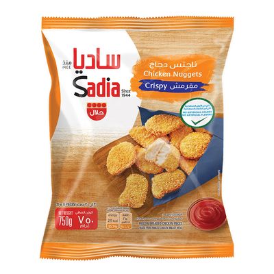 ساديا ناجتس دجاج مقرمش - 750 جرام