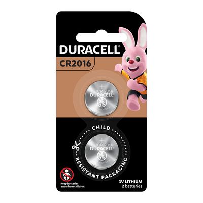Duracell Battery 2016 2 Pieces