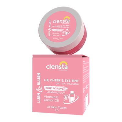 Clensta Pink Forever Lip, Cheek & Eye Tint - 5g