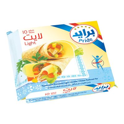 برايد شبيه جبن شيدر شرائح لايت 200 جرام