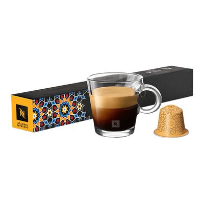 Nespresso Original Coffee Capsules Istanbul Espresso 10 Capsules