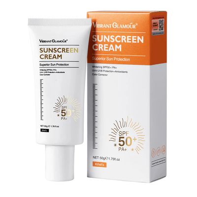 Vibrant Glamour Whitening Sunscreen SPF+ 50 - 50g