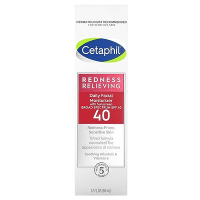 Cetaphil Redness Relieving Daily Facial Moisturizer Broad Spectrum SPF40 - 50ml