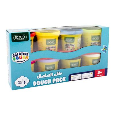Roco Activity Dough Pack Assorted Colors 8 Pieces