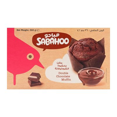 صباحو مفن بحشوة الشوكولاتة 60 جرام × 6