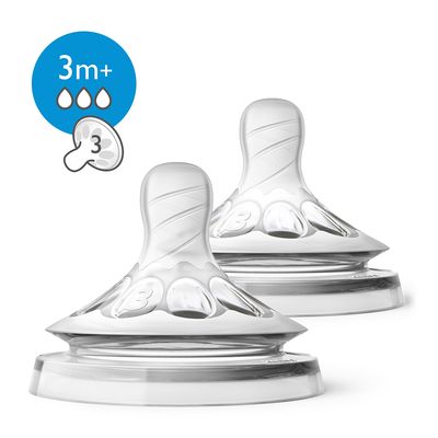 Avent Philips Feeding Nipple Natural From 3 Months