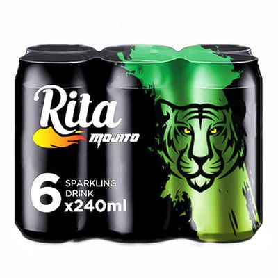 Rita Soft Drink Sparkling Mojito 240 ML × 6