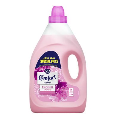 Comfort Fabric Softener Flora Soft 3.9 L