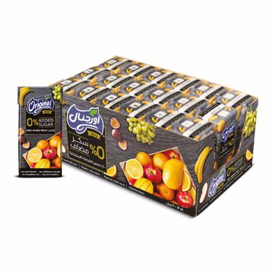 Original Juice Mixed Fruit No Added Sugar 200 ML x 18 Box