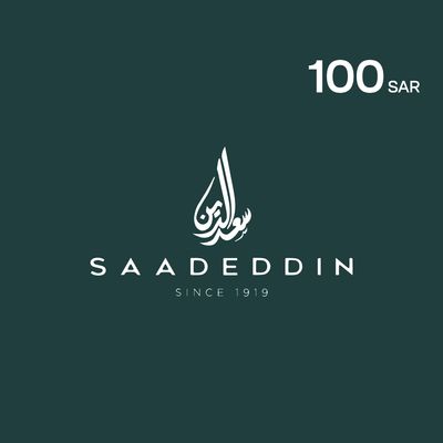 Saadeddin Pastry and Sweets Gift Card 100 SAR