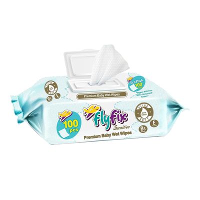 Flyfix Baby Wet Wipes Premium 100 Pieces