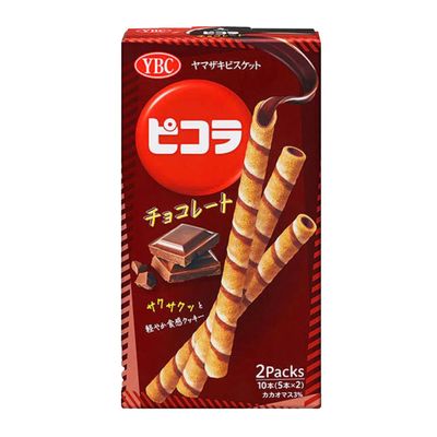 YBC Picola Crispy Rolled Wafer Sticks Filled With Rich Chocolate Cream - (Imported) - 5pcs × 2