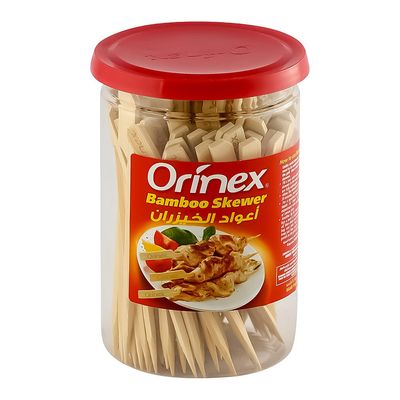 Orinex Bamboo Skewer Size 18 Cm 105 Pieces