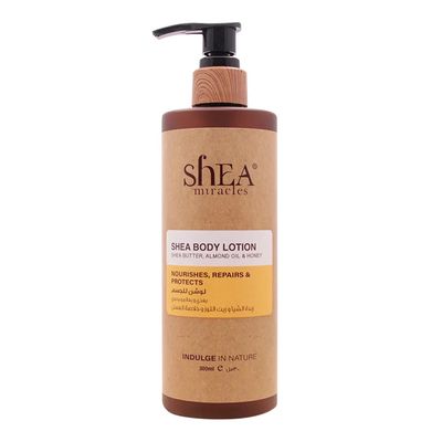 Shea Miracles Body Lotion With Shea Butter, Almond Oil & Honey - 300ml