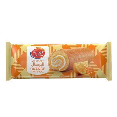 Fuchsia Swiss Roll Orange 60 G