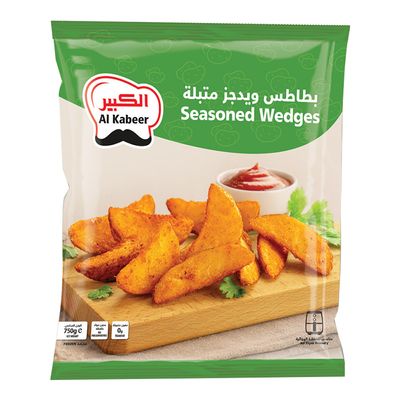 الكبير بطاطس ويدجز متبلة 750 جرام