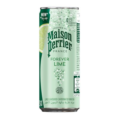 Maison Perrier Sparkling Water With Green Lemon Flavor No Added Sugar 250 ML