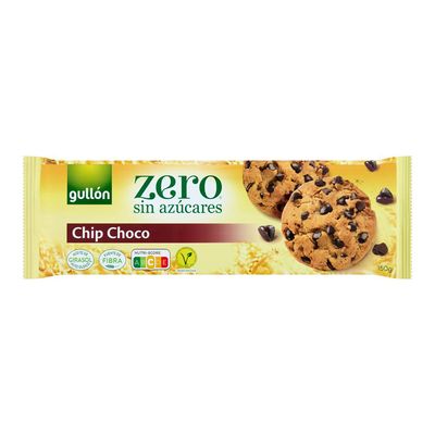 Gullon Zero Cookies With Chocolate Chips Sugar Free 150 G