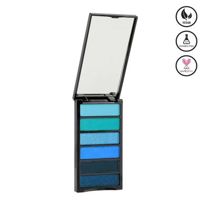 Armaf Beaute Hey Beautiful Shadow Palette - 03 Deep Dive - 6 Colors- 5.4g