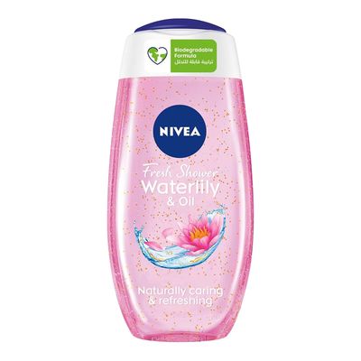 Nivea Shower Gel Care Oil Pearls and Waterlily Scent - 250ml