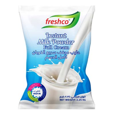 فرشكو حليب مجفف كامل الدسم 2.25 كج