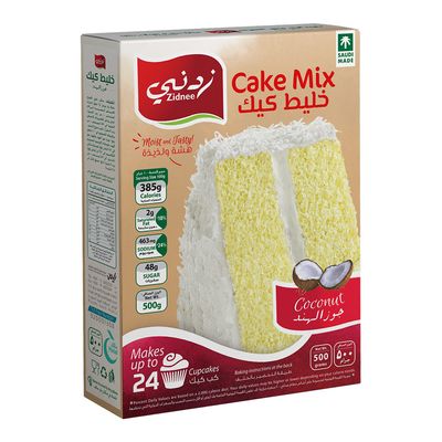 Zidnee Coconut Flavored Cake Mix - 500g