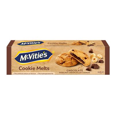 Mcvities Cookies Hazelnut With Cream Filling With Chocolate 90 G