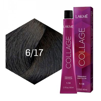 Lakme Collage Hair Color Blue Ash Dark Blonde No. 17/6 60 ML