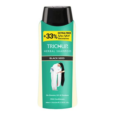 Trichup Herbal Shampoo With Conditioners Black Seed - 400ml + 132ml free