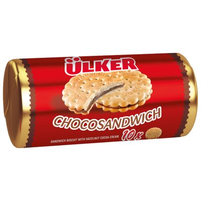 Ulker Biscuit Choco Sandwich 10 PCS 235 G