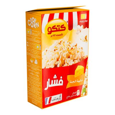 Kitco Popcorn Cheese Flavour 90 G × 3