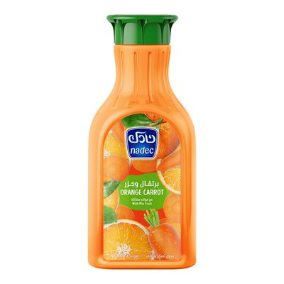 Nadec Juice Orange And Carrot With Mix Fruit No Added Sugar - 1.3L
