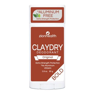 Zionhealth Natural Deodorant ClayDry Bold Original - 80g