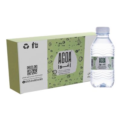 اغوا مياه شرب قليل الصويوم - 200 مل × 48