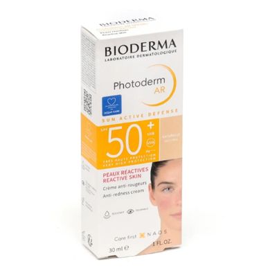 Bioderma Photoderm AR SPF 50+ Sun Protection Anti Redness Cream- 30ml